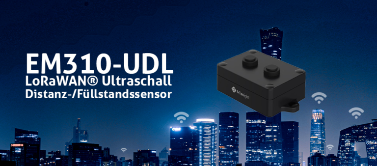 EM310-UDL LoRaWAN© Ultraschall Distanz-/ Füllstandssensor bei UNITRONIC