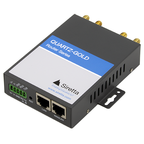 QUARTZ-GOLD-GW21-LTE(EU) + ACC Siretta GIGABIT